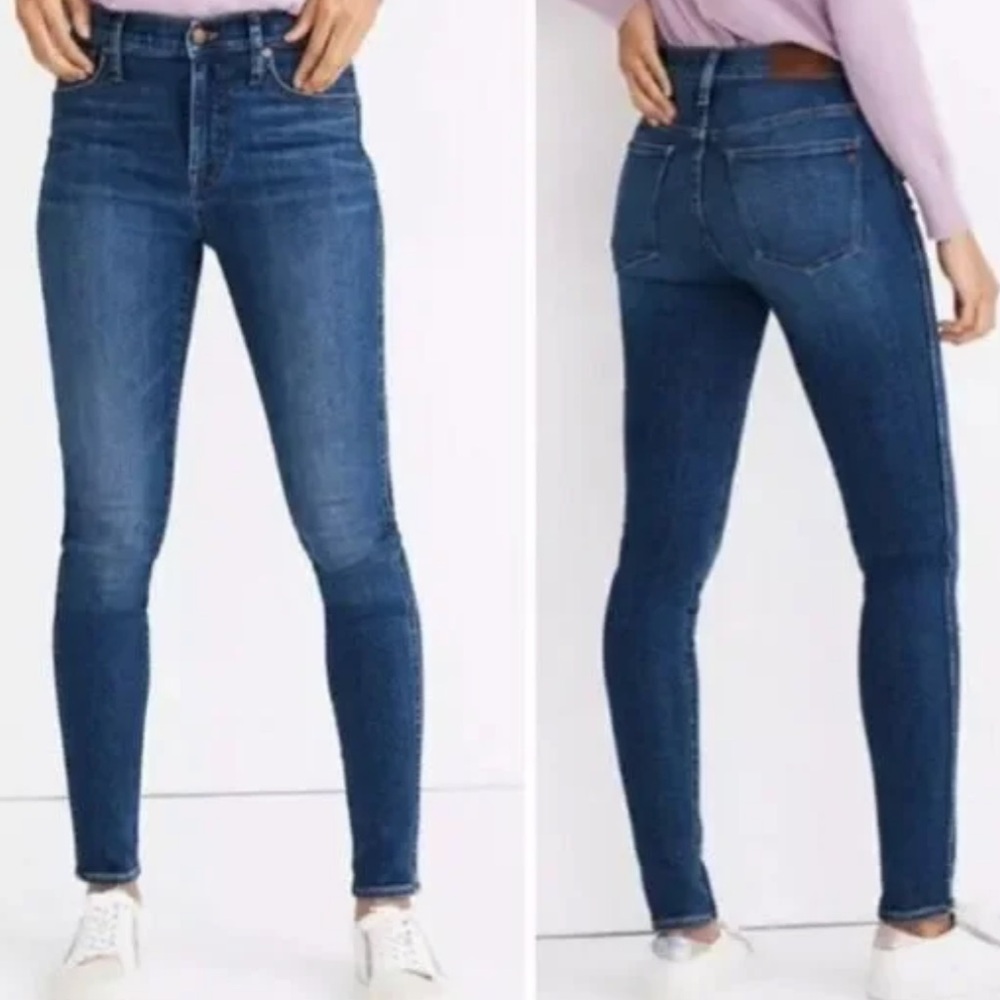 Madewell 10” High-Rise Skinny Jeans.